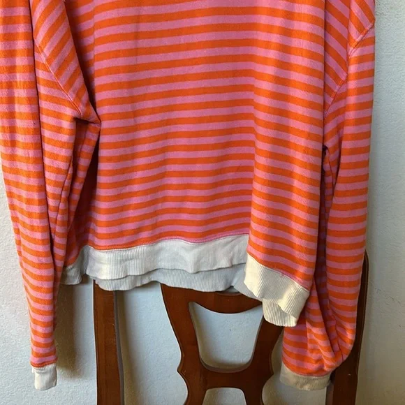 Free People We The Free | Classic Striped Oversized Crewneck | Small - Picture 10 of 16
